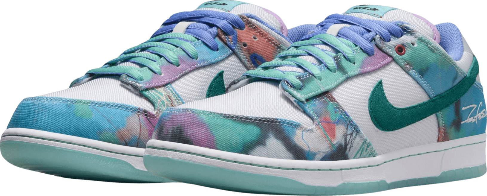 Nike SB Dunk Low Futura Laboratories Bleached Aqua