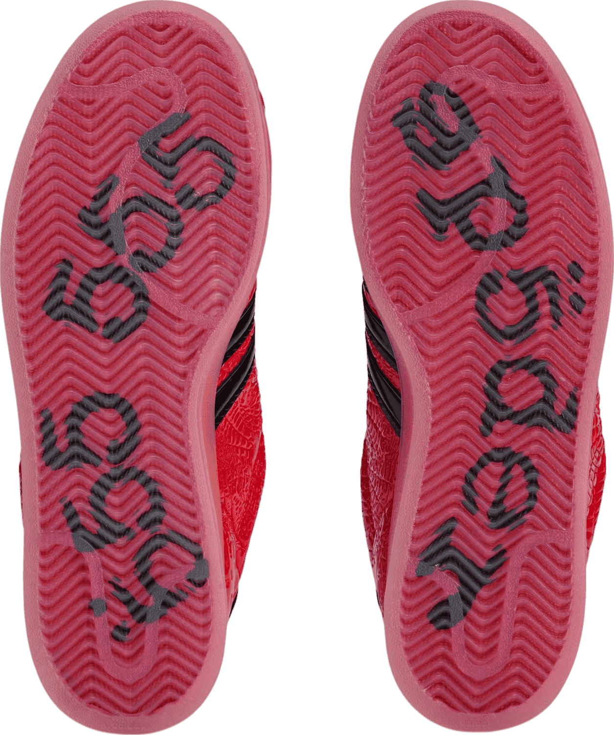 Sp5der x adidas Superstar Red