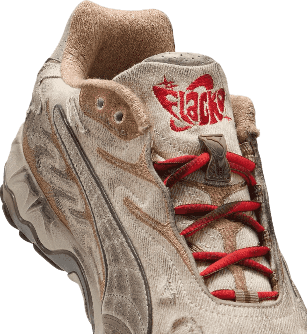 A$AP Rocky x Puma Inhale Distressed Canvas Sneakers (M)