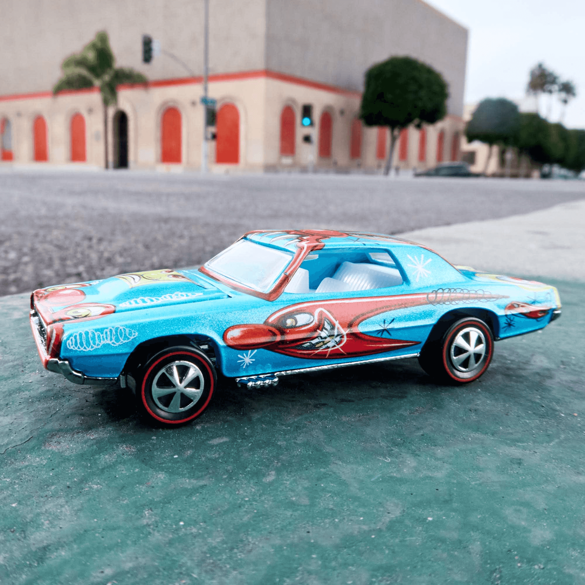 Hot Wheels x Kenny Scharf Custom T-Bird