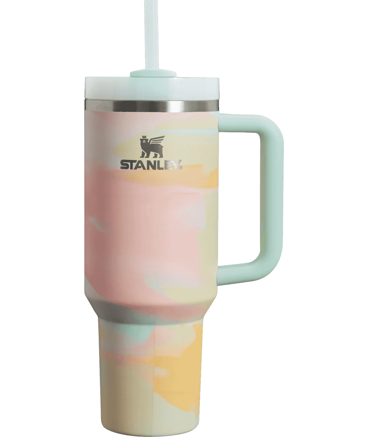 Stanley Quencher H2.0 Flowstate Tumbler 40 OZ Brushstrokes