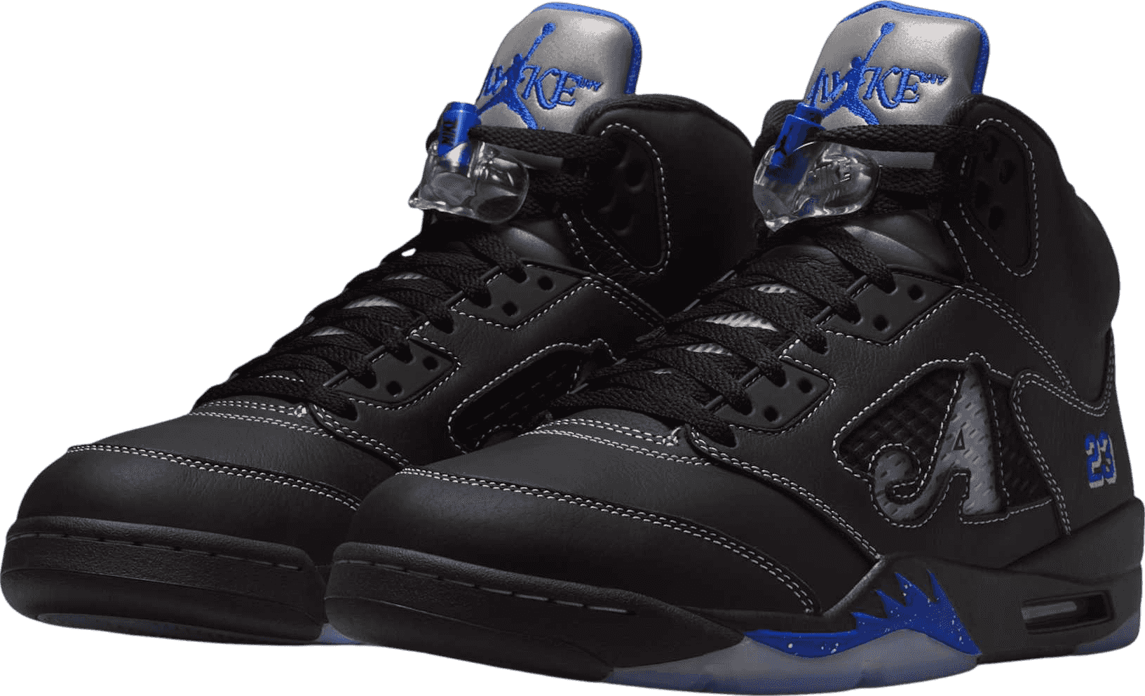 Awake NY x Air Jordan 5 Black/Racer Blue