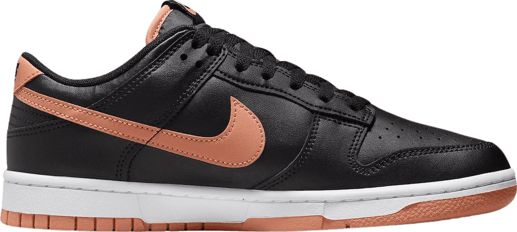 Nike Dunk Low Black/Amber Brown