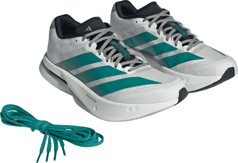 Adidas Adizero Boston 13 Cloud White/Pure Teal (W)