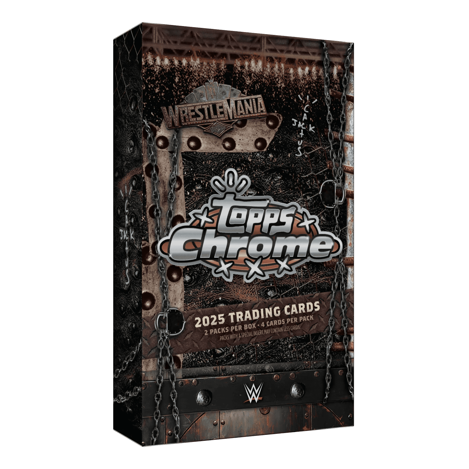 2025 TOPPS CHROME WWE CACTUS JACK X WRESTLEMANIA BOX
