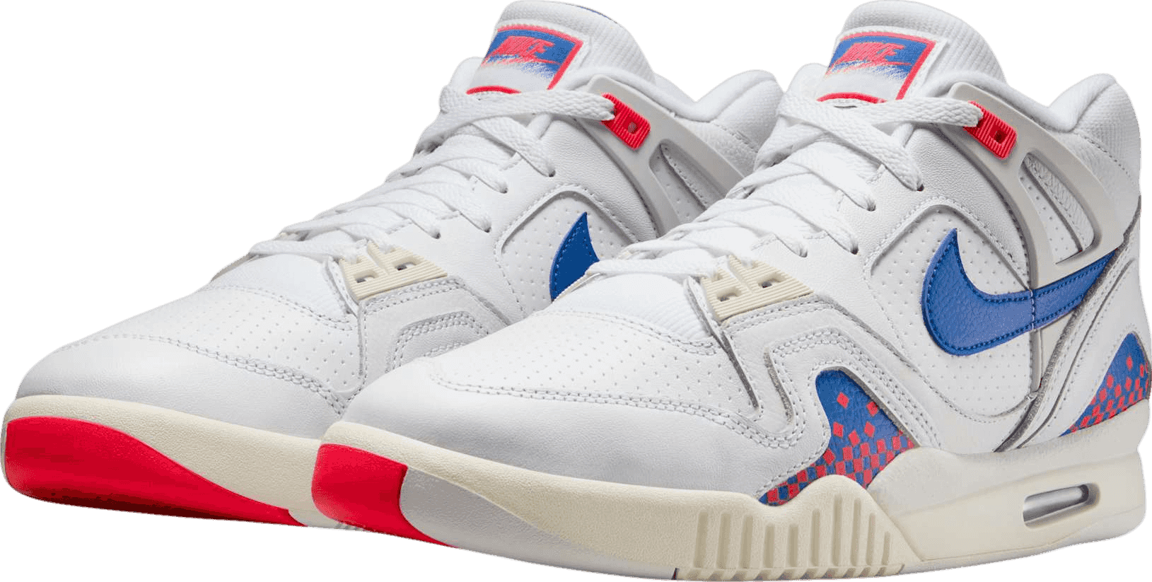 Nike Air Tech Challenge 2 White/Laser Crimson (2025)
