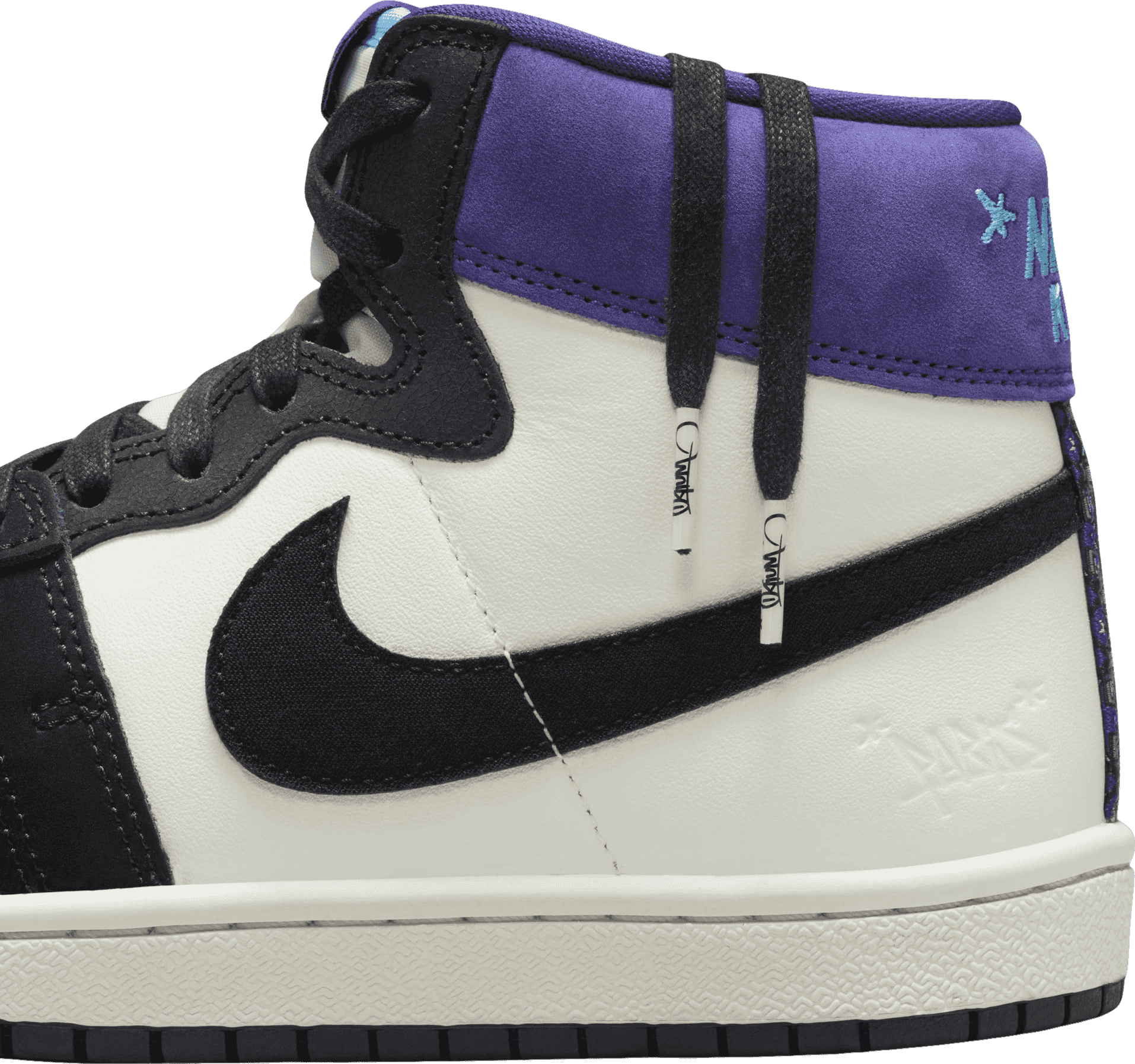 Opium x Nike Jordan Air Ship Black/Court Purple