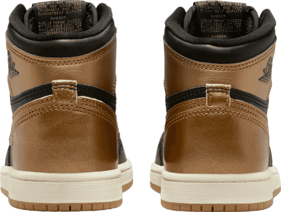 Air Jordan 1 High Black/Gold (PS)