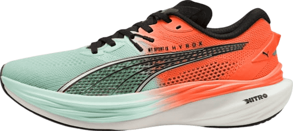 Hyrox x Puma Deviate NITRO™ 3 Mint Melt/Glowing Red