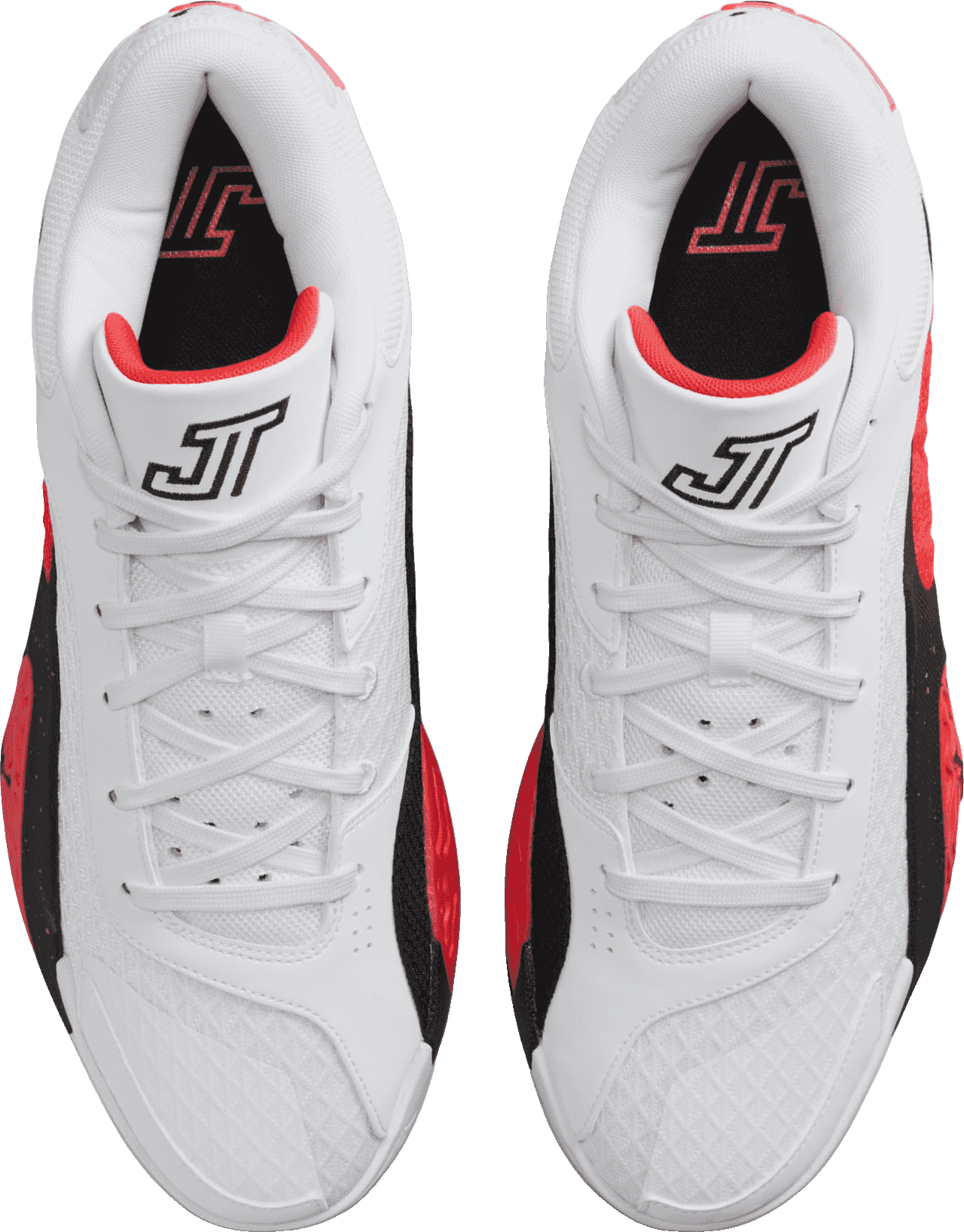 Jordan Tatum 2 White/Bright Crimson