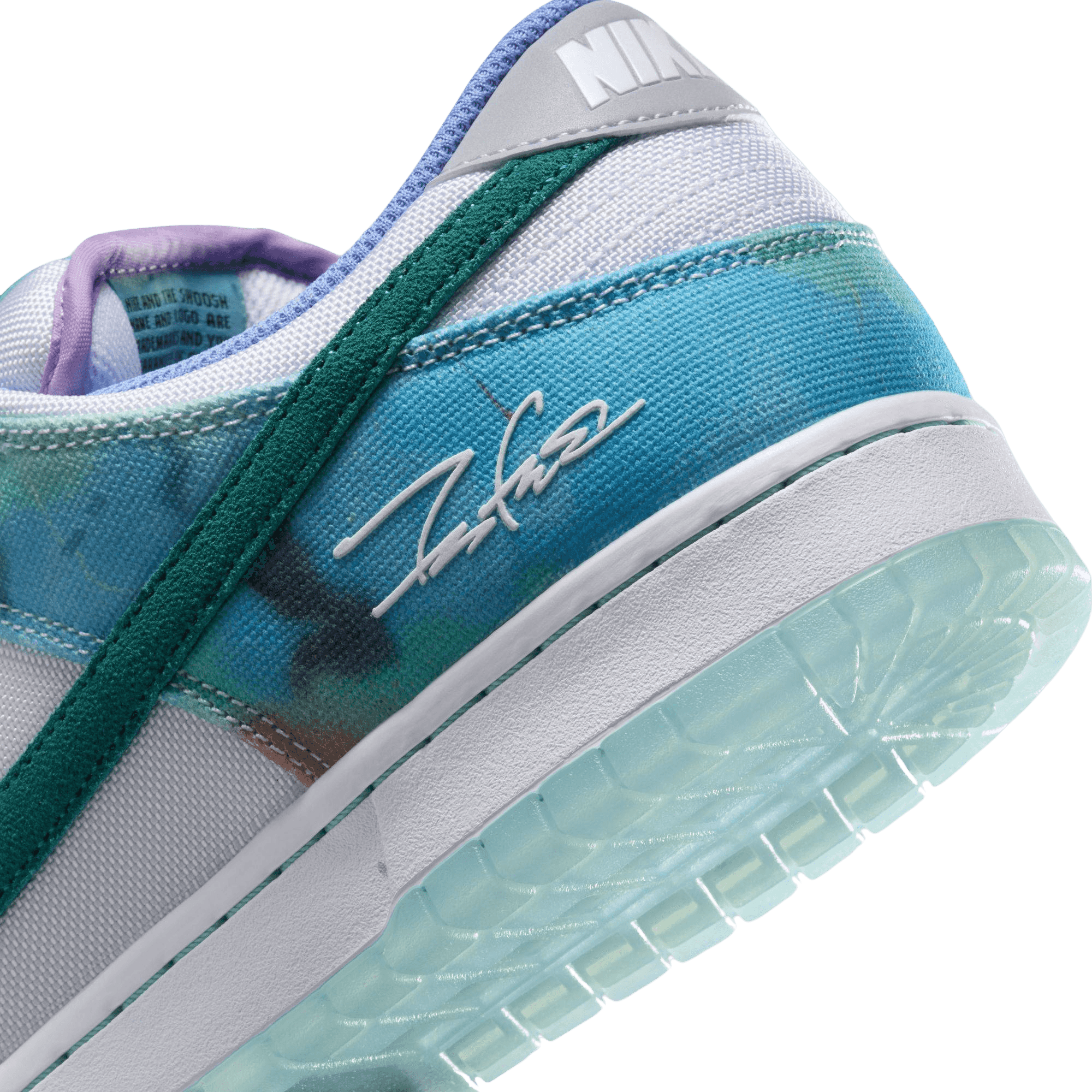 Nike SB Dunk Low Futura Laboratories Bleached Aqua