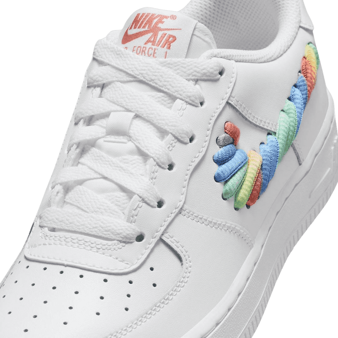 Nike Air Force 1 Low Rainbow Swoosh (GS)