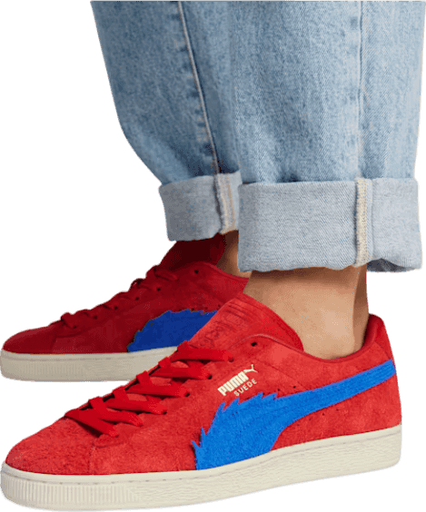 One Piece x Puma Suede Buggy All Time Red