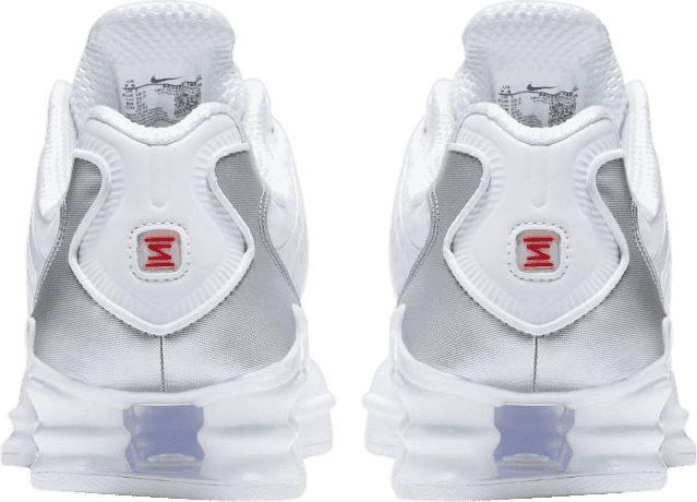 Nike Shox TL White Metallic Silver Max Orange (W)