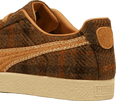 Puma Clyde Harris Tweed Chamomile