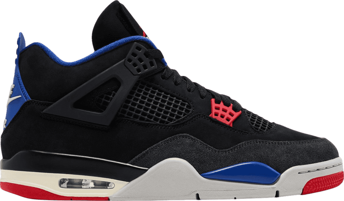 Air Jordan 4 Rare Air Black/Royal Blue