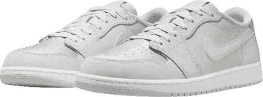 Air Jordan 1 Low Metallic Silver