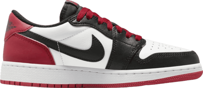 Air Jordan 1 Low Black Toe 2023 (GS)