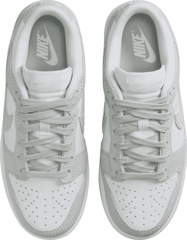 Nike Dunk Low Light Silver Corduroy (W)