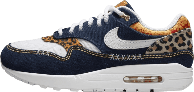 Nike Air Max 1 Premium Denim Leopard