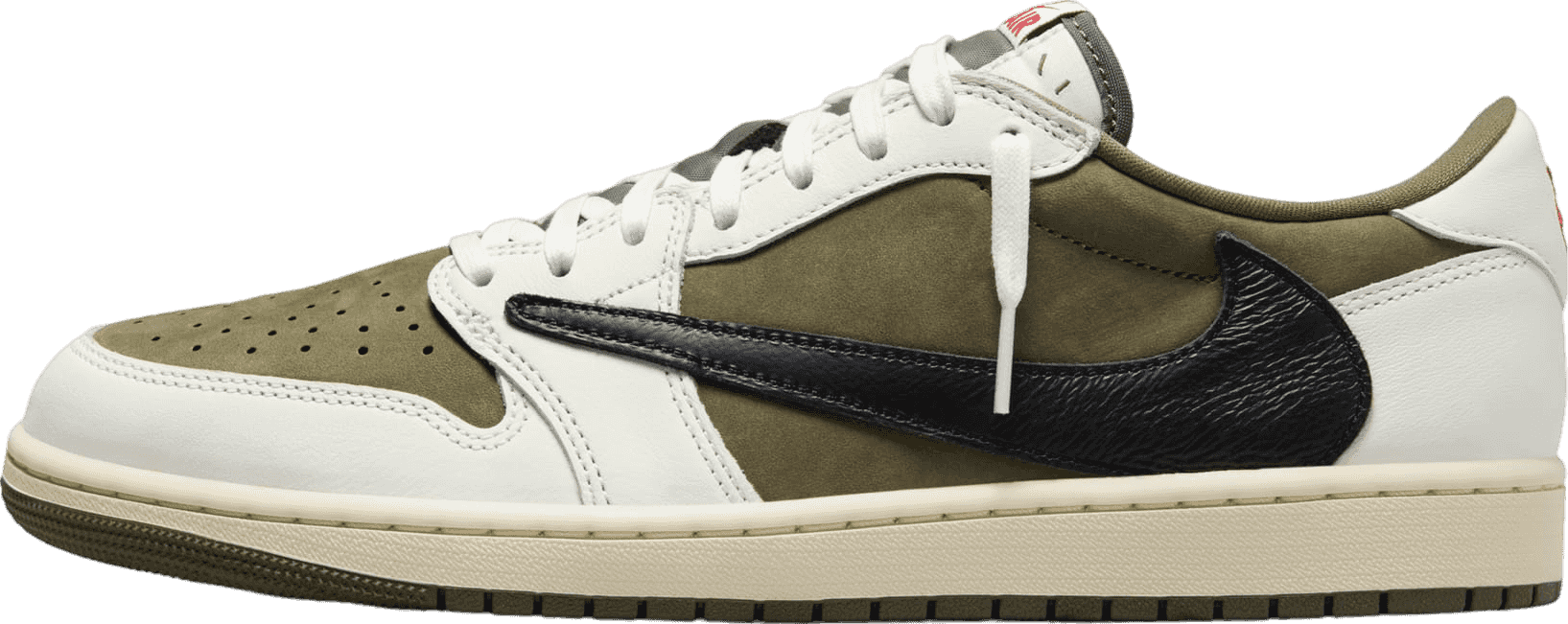 Travis Scott x Air Jordan 1 Low Medium Olive