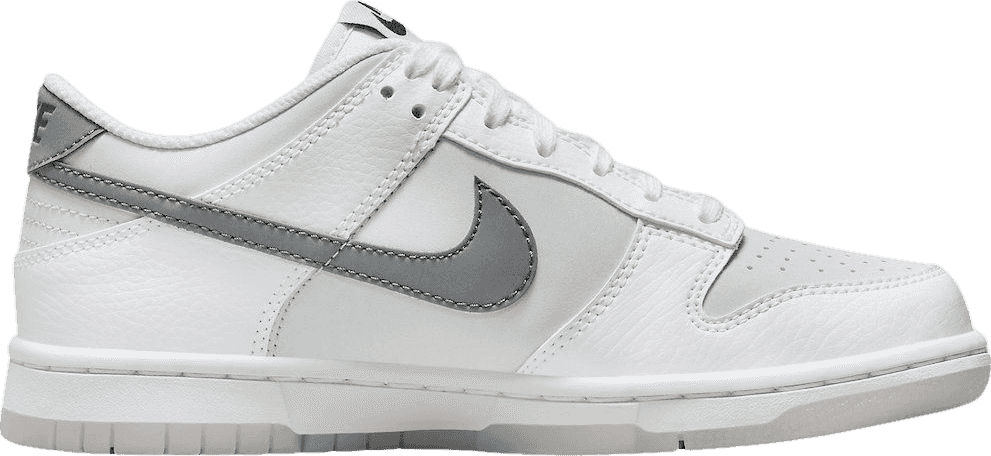 Nike Dunk Low Reflective Swoosh White (GS)