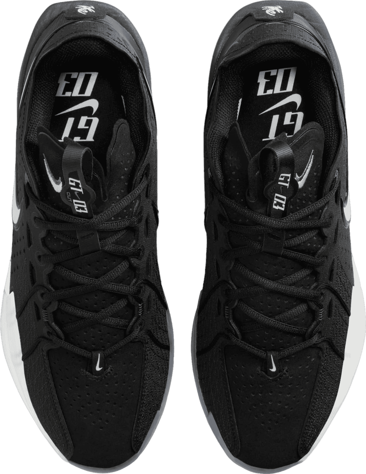Nike G.T. Cut 3 Basketball Shoes Black/Smoke Grey