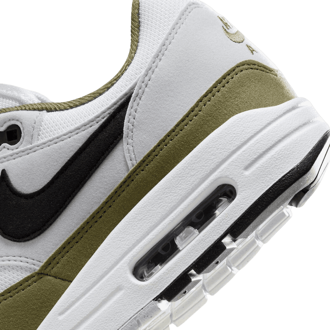 Nike Air Max 1 White/Medium Olive