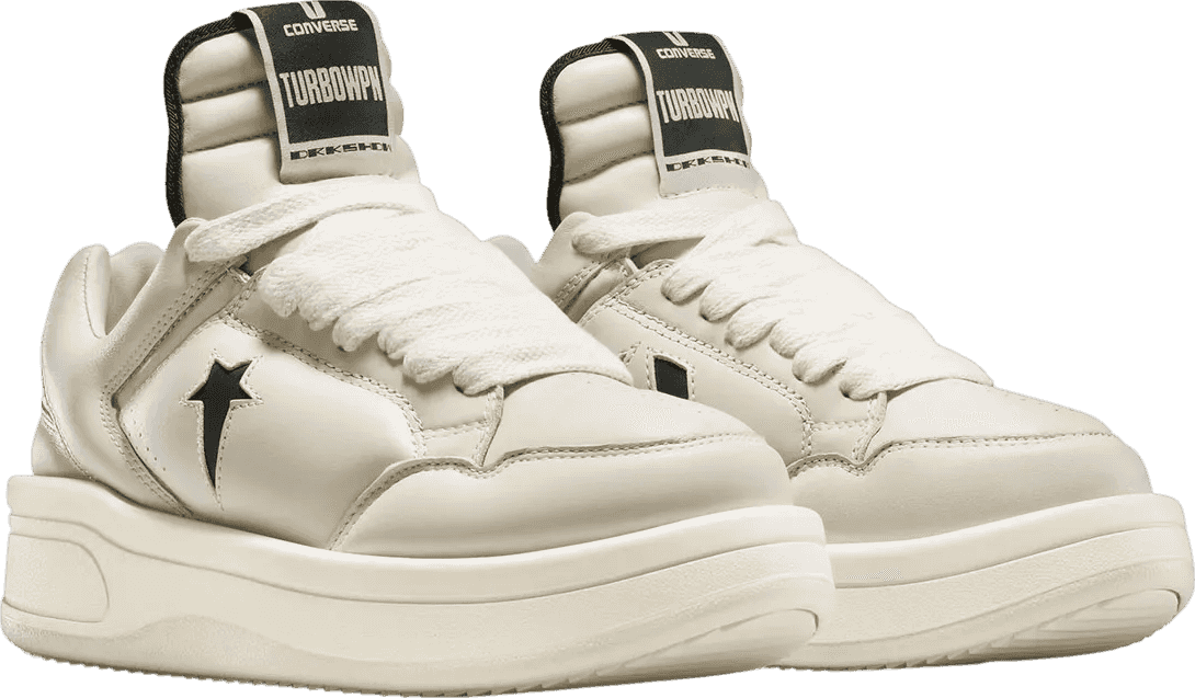Rick Owens x Converse TURBOWPN OX Cloud Cream