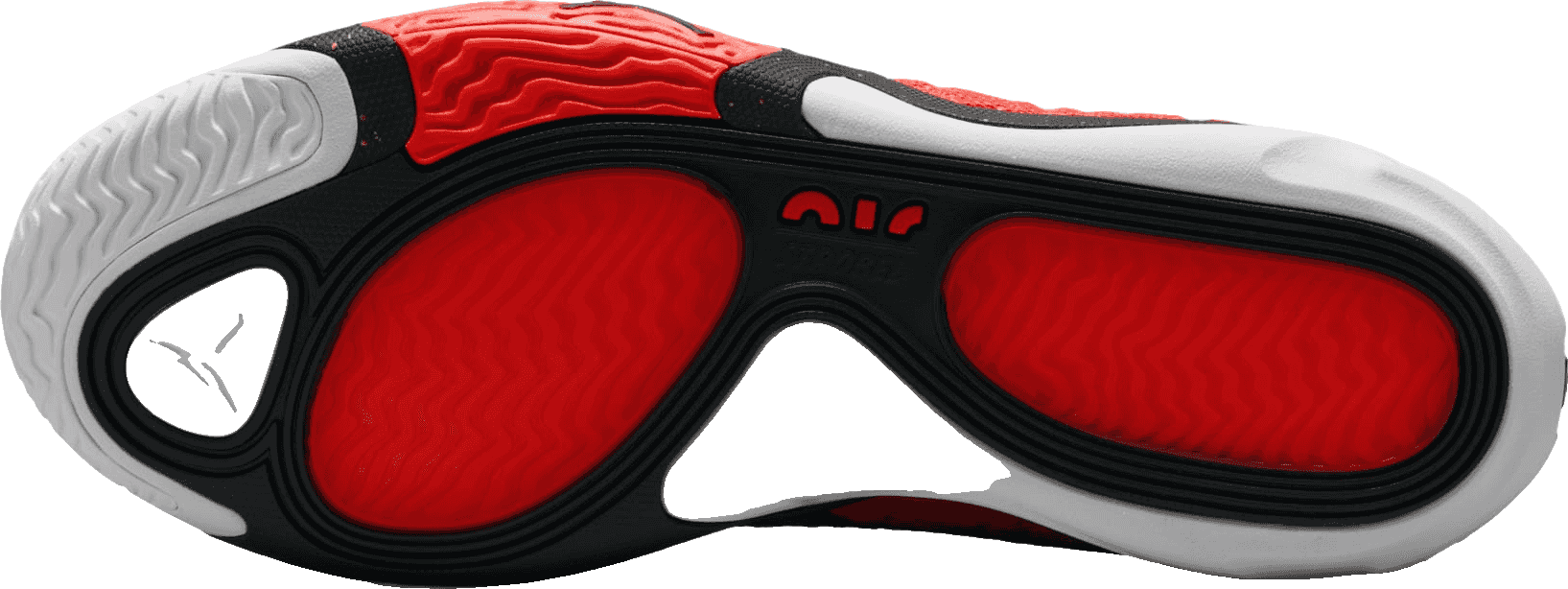 Jordan Tatum 2 White/Bright Crimson