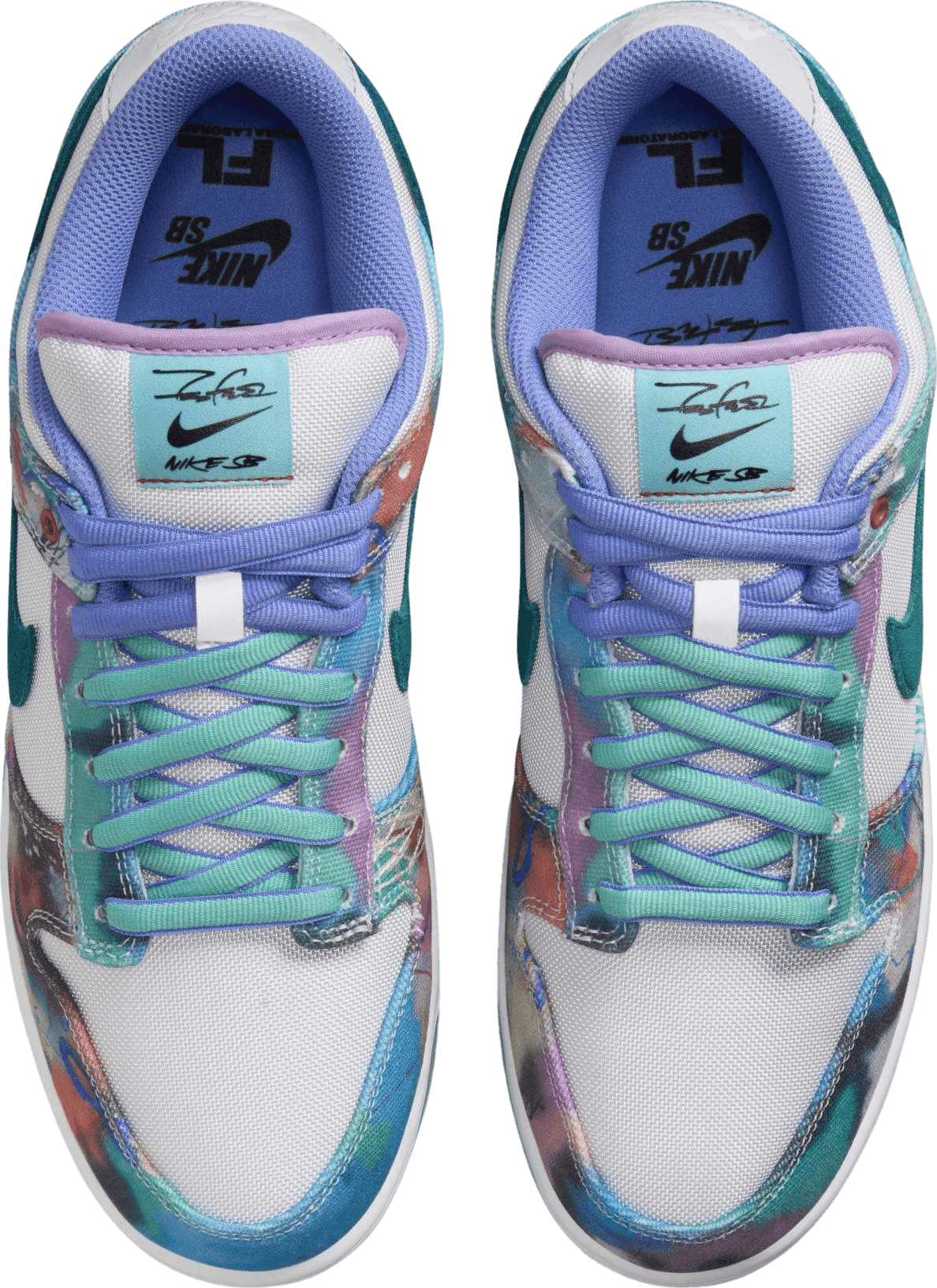 Nike SB Dunk Low Futura Laboratories Bleached Aqua