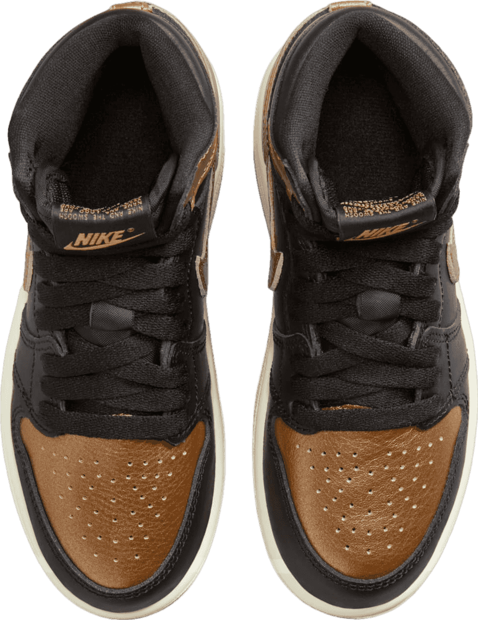 Air Jordan 1 High Black/Gold (PS)