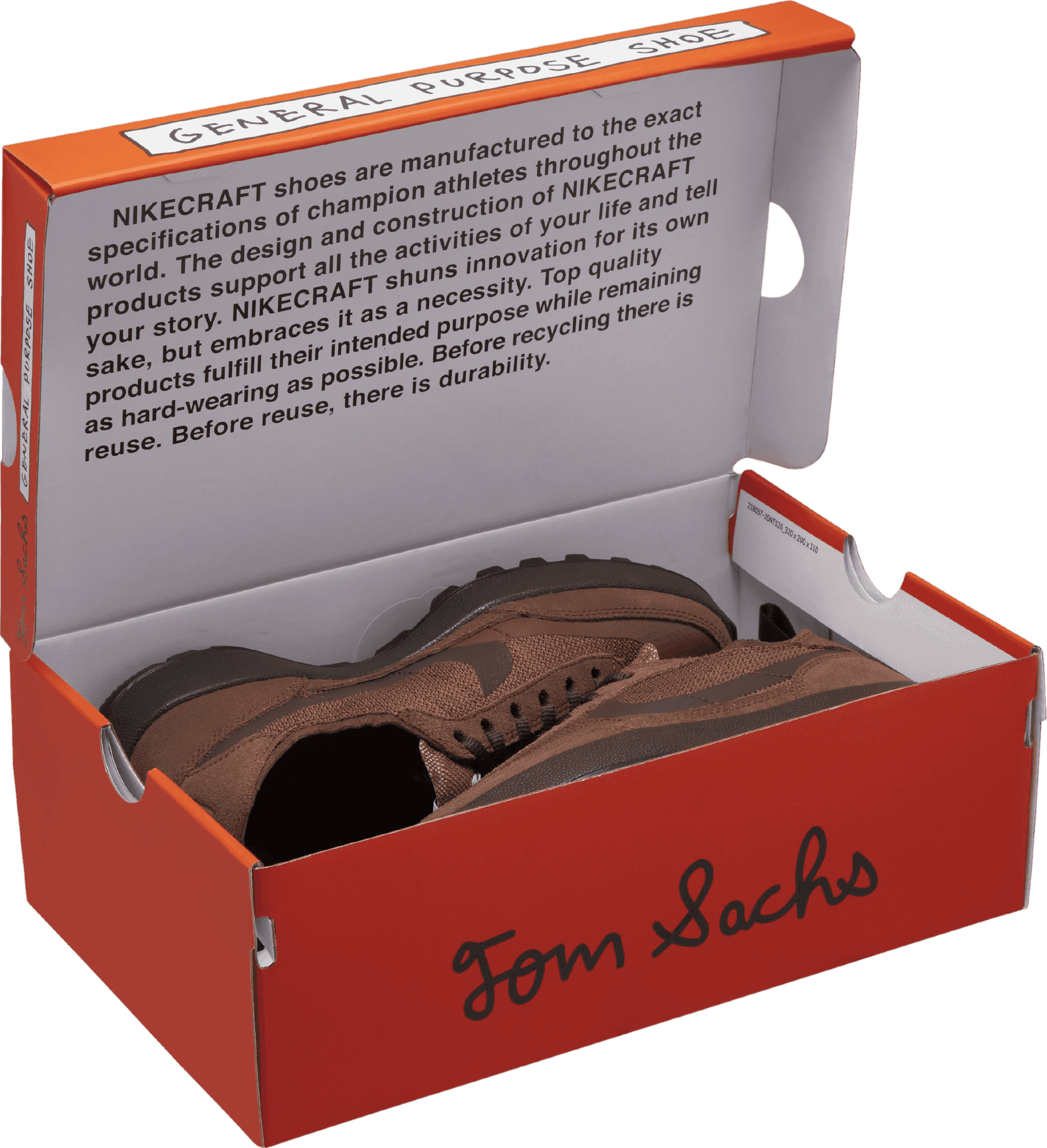 NikeCraft GPS Tom Sachs Field Brown