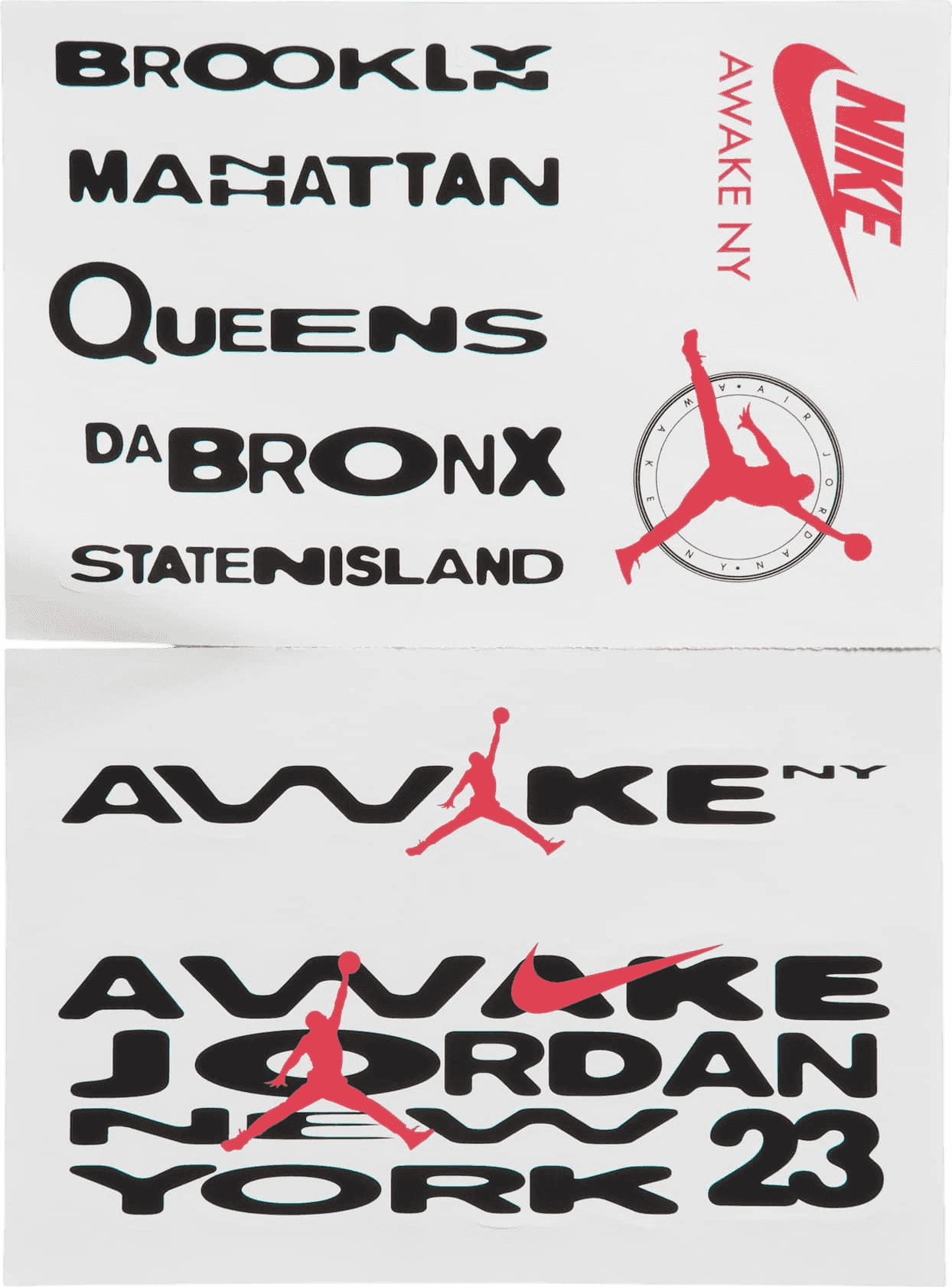 Awake NY x Air Jordan 5 Black/Racer Blue