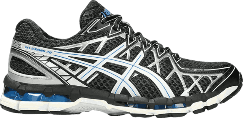 Asics Gel-Kayano 20 Black/Pure Silver