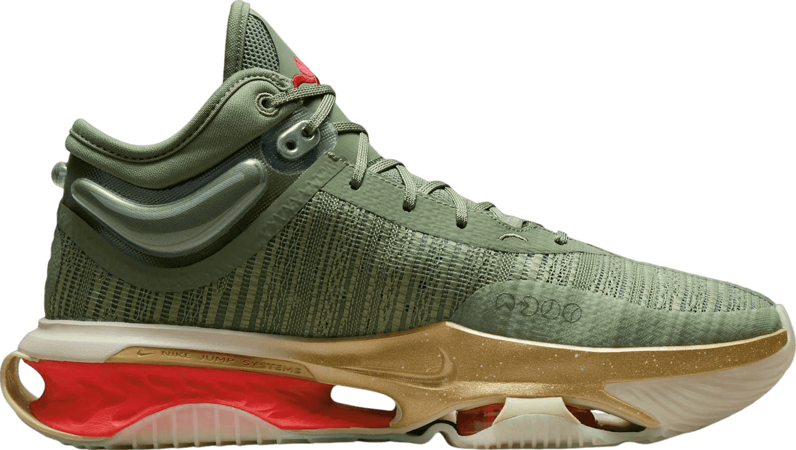Nike Air Zoom GT Jump 2 Our Holiday Oil Green