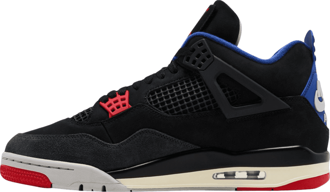 Air Jordan 4 Rare Air Black/Royal Blue