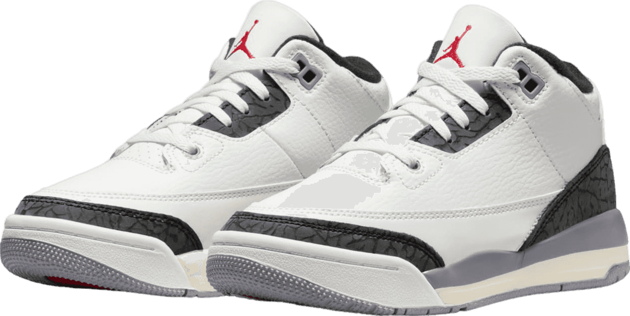 Air Jordan 3 Cement Grey (PS)