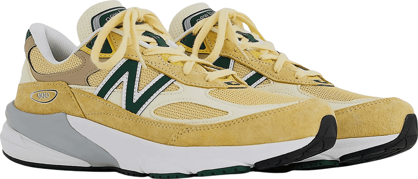 New Balance 990v6 Made In USA Pale Yellow