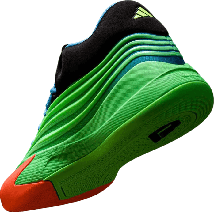 Adidas Dame 10 Lime Burst/Signal Orange