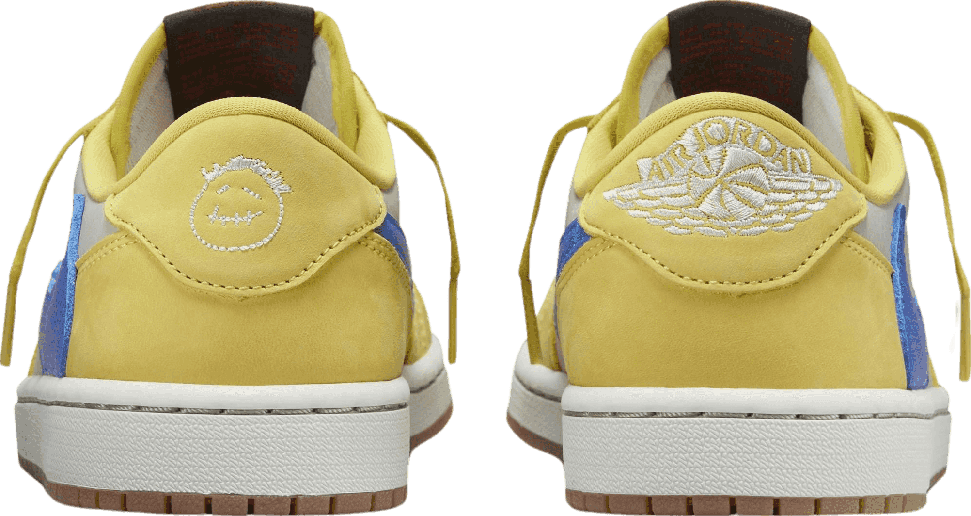 Travis Scott x Air Jordan 1 Low Canary Yellow (W)