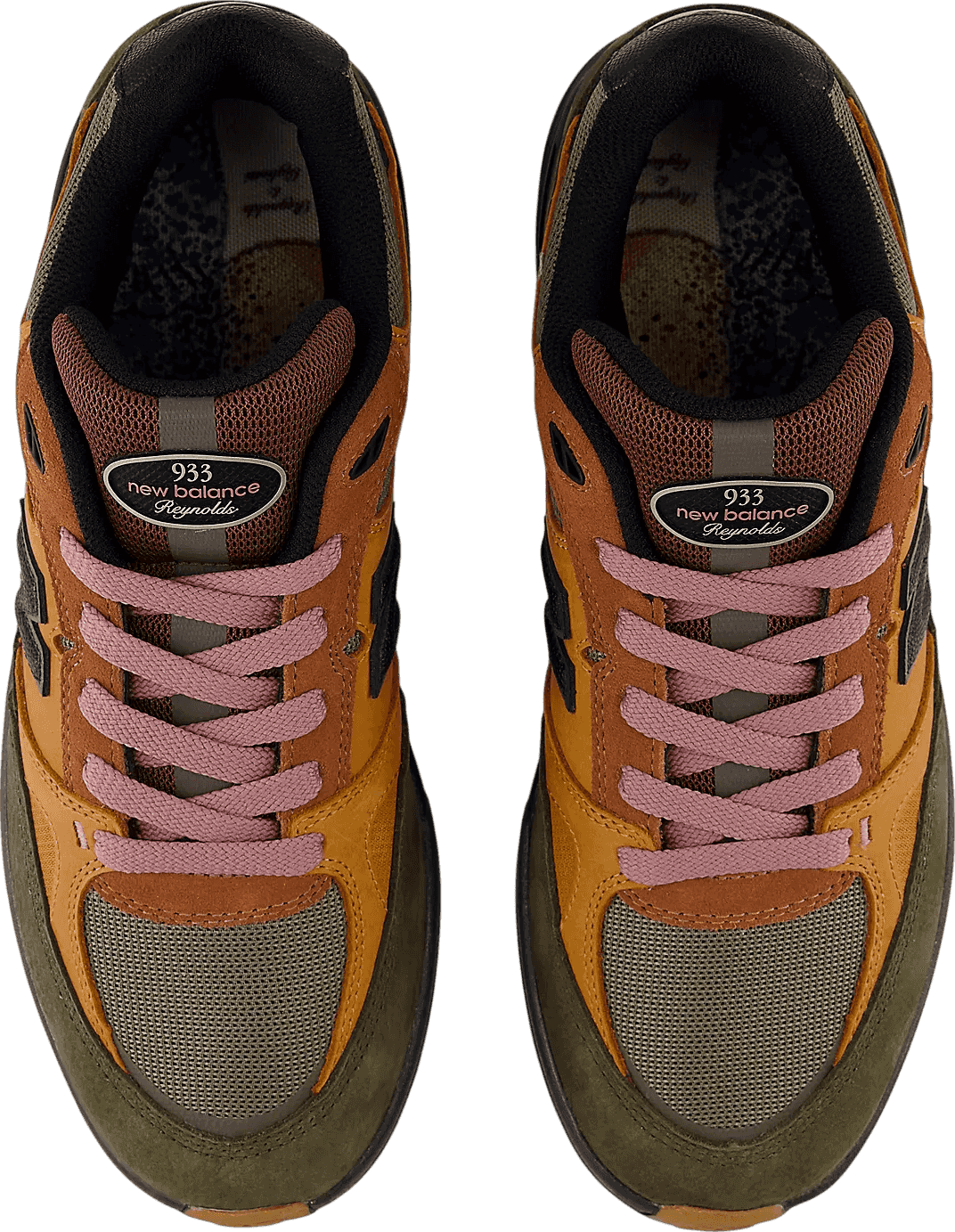 Mike Gigliotti x New Balance Numeric 933 Reynolds True Brown/Candy Pink