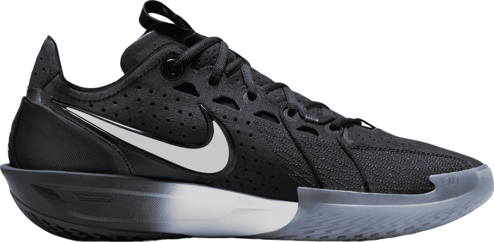 Nike G.T. Cut 3 Basketball Shoes Black/Smoke Grey