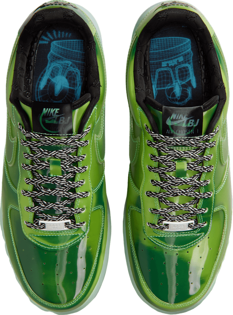 LeBron x Nike Air Force 1 Low Voltage Green