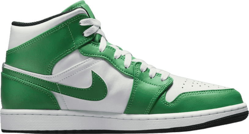 Air Jordan 1 Mid Lucky Green