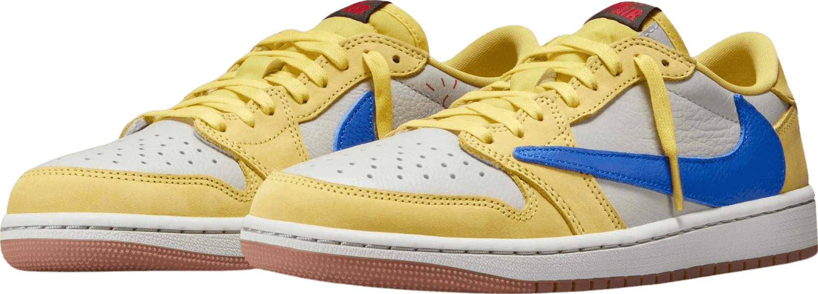Travis Scott x Air Jordan 1 Low Canary Yellow (W)