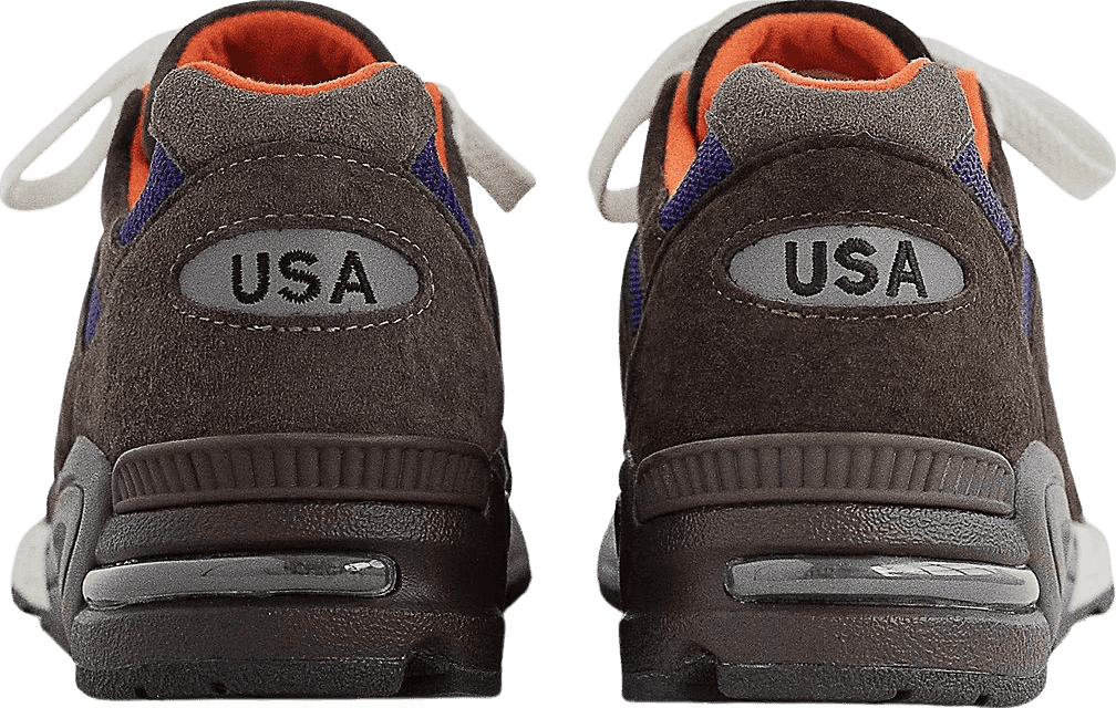 New Balance 990v2 MiUSA Brown Purple