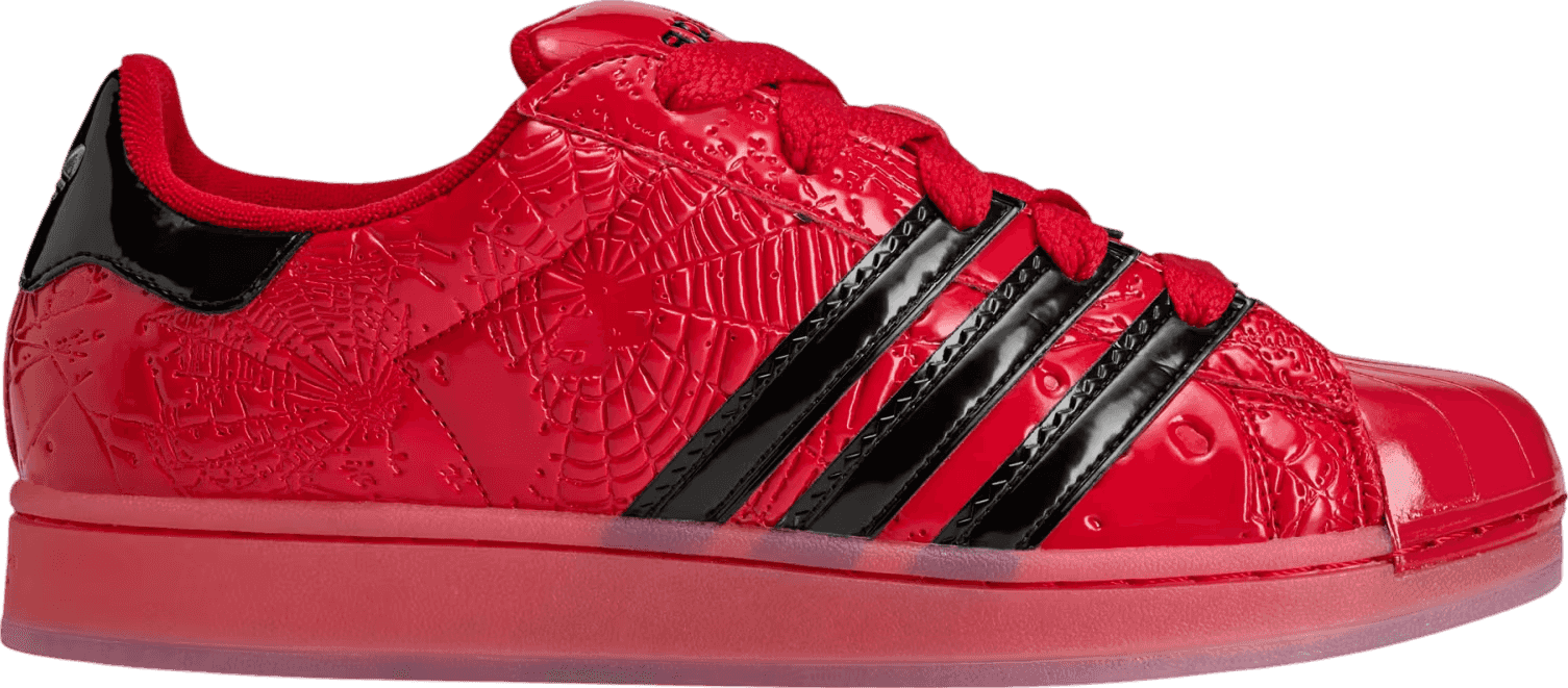 Sp5der x adidas Superstar Red