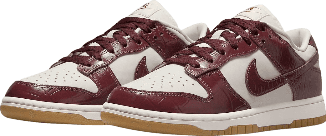 Nike Dunk Low Team Red Croc (W)