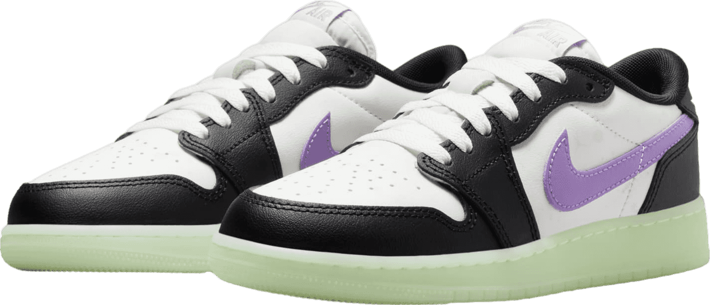 Air Jordan 1 Low Black Raspberry (GS)